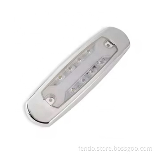12V/24V Truck Trailer LED Side Marker Indicator Lamps - 14 LEDs Side Lights Car Accessories